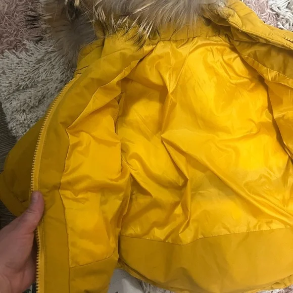 Yellow Winter Children's Snowsuit Set - Picture 8 of 16